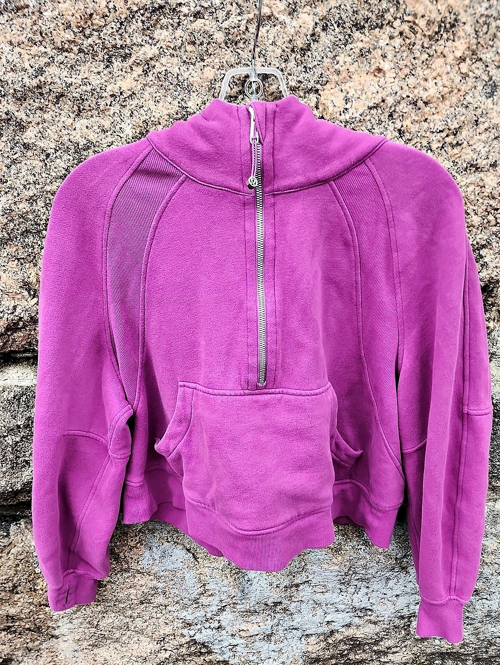 Lululemon Scuba Oversized Half-Zip Hoodie Pink M / L
